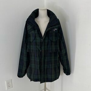 Vintage Polo Sport RL Plaid 90s Checkered Jacket